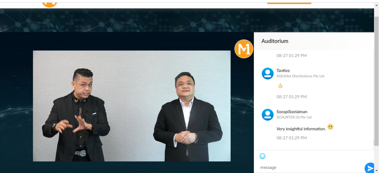 M1 Virtual Exhibition and Conference Level Up: Digital First for Business Recovery and Breakthrough